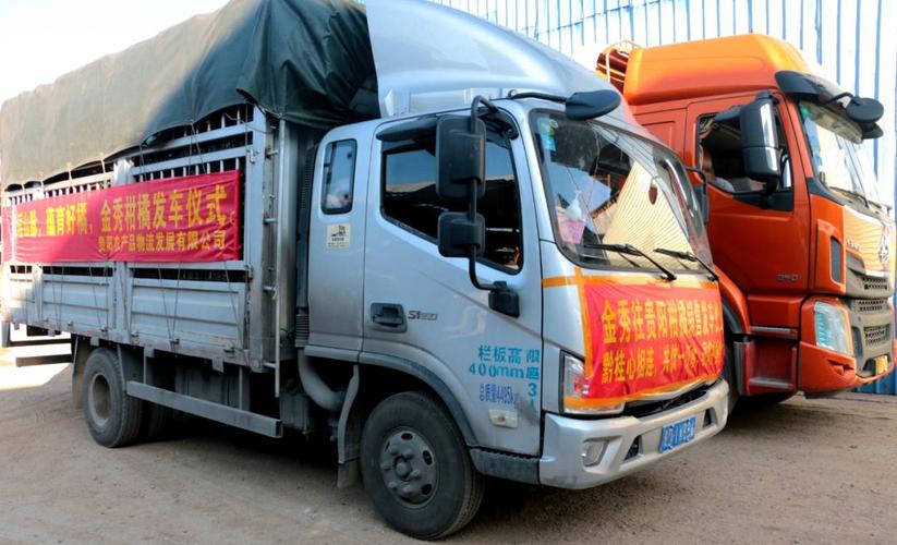 订购柑橘一万吨金秀县与贵阳市农产品物流发展有限公司签订合作协议